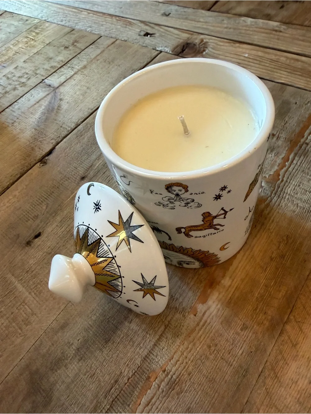 Fornasetti Astronomici Bianco Candle - NWT